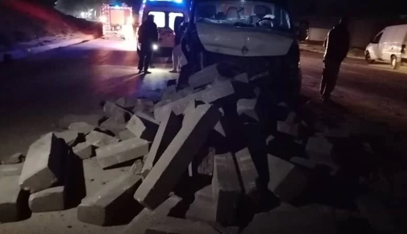 قسنطينة.. جريحان في اصطدام سيارة بكومة من الحجارة بحامة بوزيان