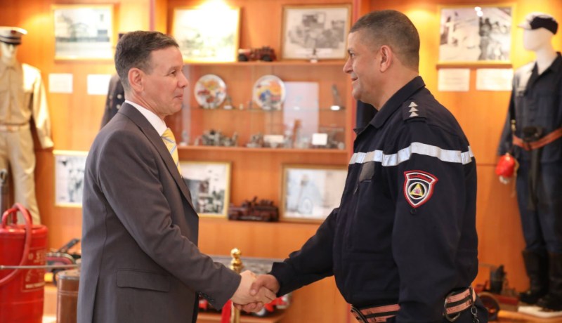 الحماية المدنية : بوغلاف يدعو مستخدمي القطاع إلى مضاعفة الجهود لمواجهة مختلف المخاطر