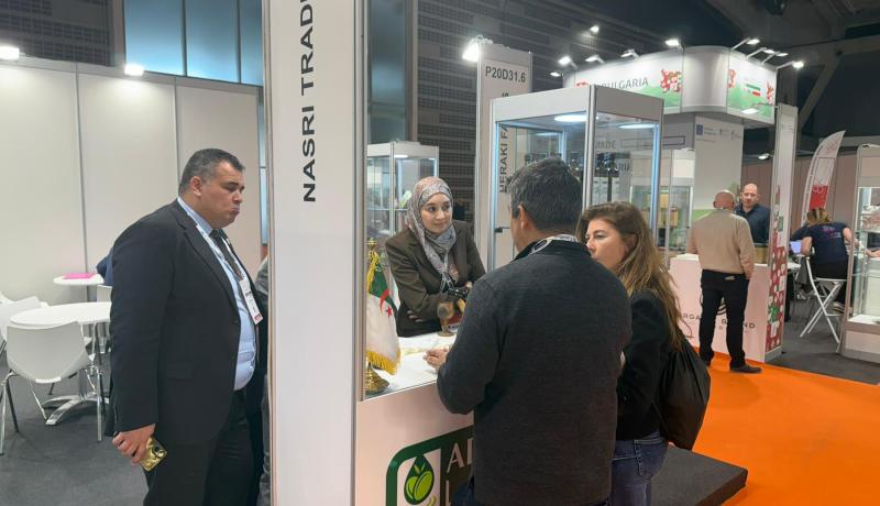 الجزائر حاضرة في صالون Alimentaria 2026 ببرشلونة لتعزيز صادراتها الغذائية