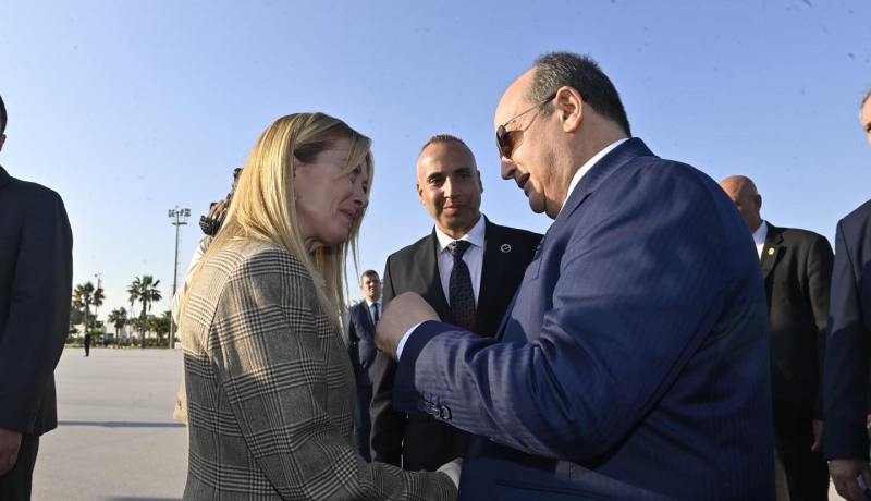 ميلوني تغادر الجزائر بعد زيارة عمل وصداقة