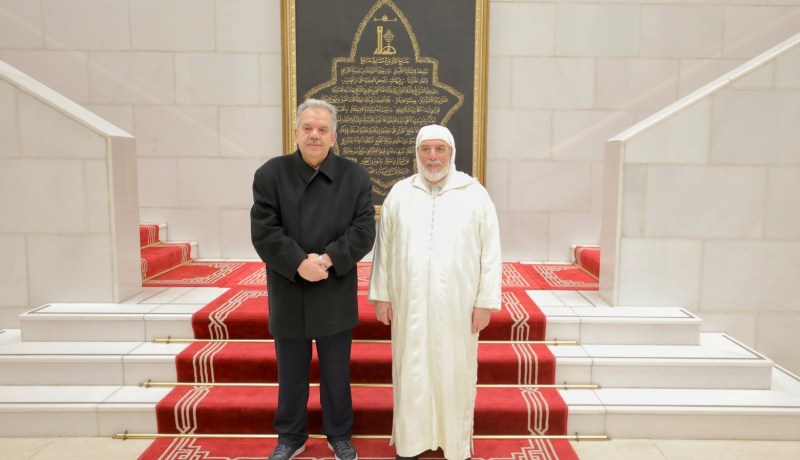 عميد جامع الجزائر يستقبل وزير الشباب والرياضة التونسي