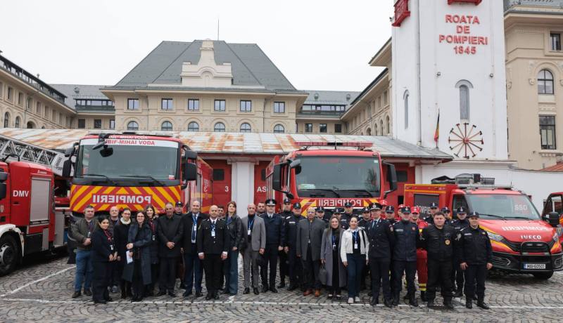 وفد من الحماية المدنية في رومانيا لتبادل خبرات تسيير الكوارث والأزمات