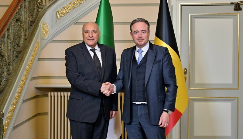  عطاف يبحث مع رئيس الوزراء البلجيكي توطيد الشراكة الاقتصادية