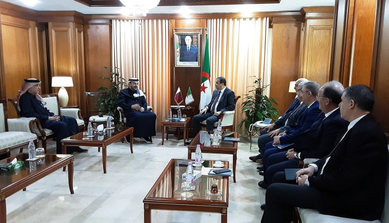 عرقاب يستقبل رئيس مجلس إدارة مجموعة “باور إنترناشيونال القابضة” القطرية