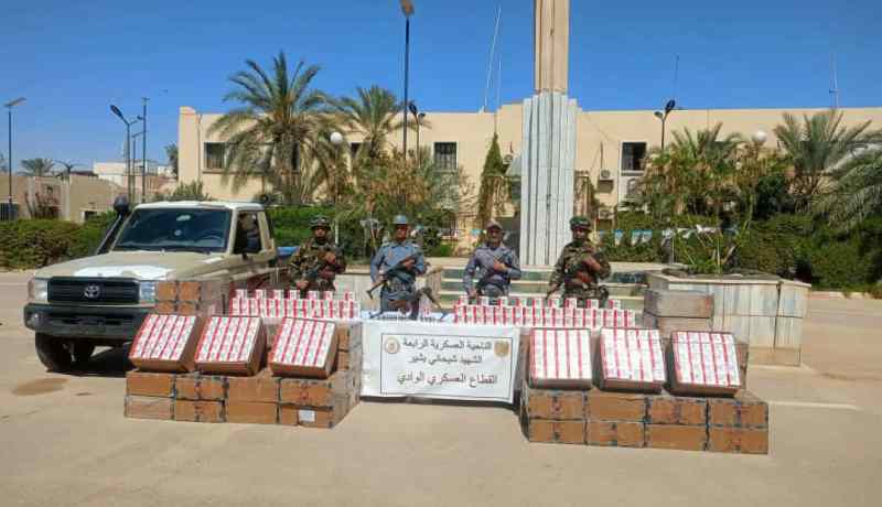 الوادي.. حجز قرابة نصف مليون قرص مهلوس