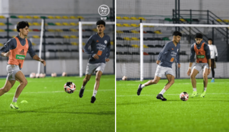 بالصور.. أشبال “الخُضر” يواصلون استعداداتهم لدورة اتحاد شمال إفريقيا