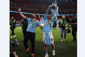 آيت نوري يحقّق أول ألقابه بقميص مانشستر سيتي