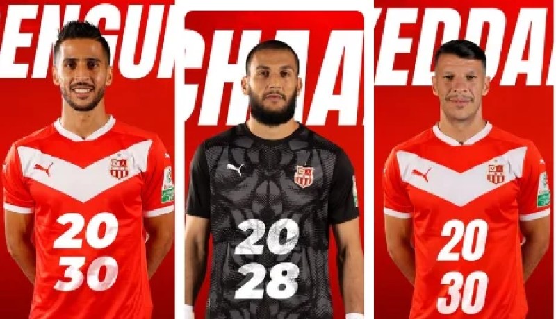 شباب بلوزداد يعلن تجديد عقود ثلاثة لاعبين من ركائز الفريق