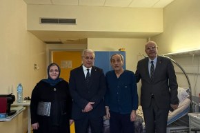 بوغالي يزور نجل الشهيد مصطفى بن بولعيد ويطمئن على صحته