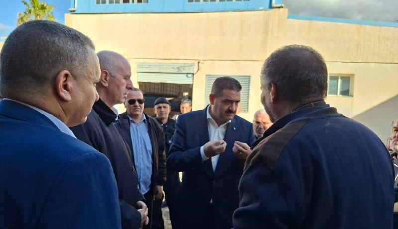 وزير الري يقف ميدانيًا على إصلاح عطب بمحطة ضخ المياه في تلمسان