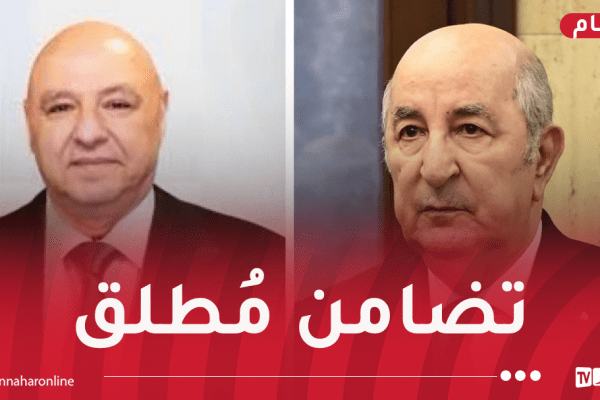 رئيس الجمهورية يُؤكد تضامن الجزائر واستعدادها للوقوف مع لبنان