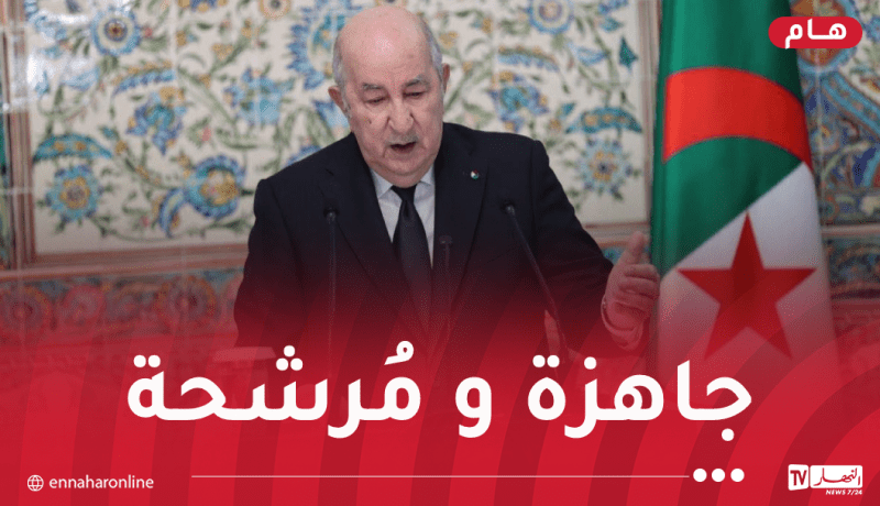 الرئيس تبون: الجزائر جاهزة للعب دور الفاعل في تعزيز السيادة الرقمية الإفريقية