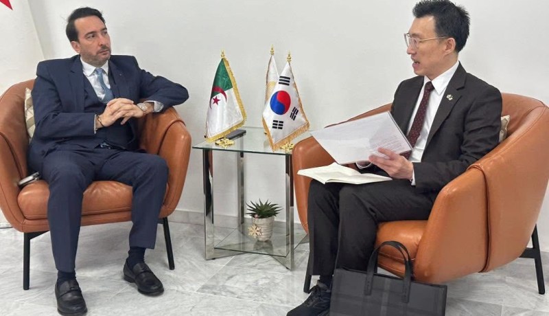 مجلس التجديد الاقتصادي الجزائري يبحث مع كوريا آفاق الشراكة والتبادل التجاري