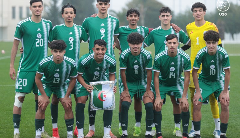 المنتخب الوطني لأقل من 20 سنة يواجه مصر وديا