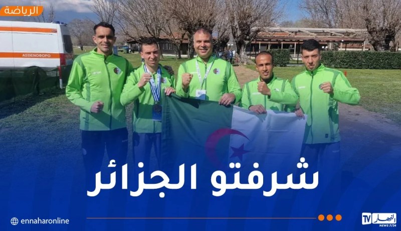 المنتخب الوطني العسكري يفوز ببطولة العدو الريفي باليونان