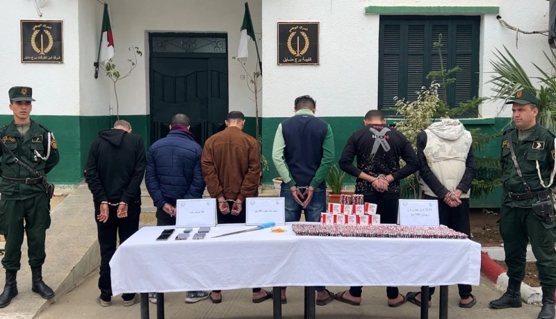 درك بومرداس يشل نشاط عصابة مختصة في ترويج المخدرات