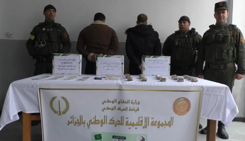 درك براقي يطيح بعصابتين مختصتين في ترويج المخدرات وحجز كمية معتبرة