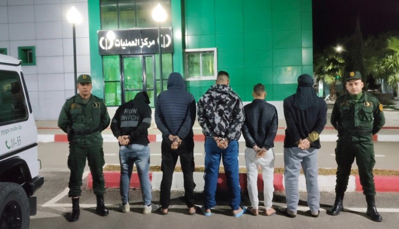 درك تبسة يوقف 5 أشخاص مشتبه فيهم ويسترجع 34 رأس غنم مسروقة