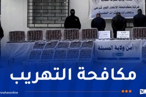 حجز قرابة مليون قرص “بريغابالين” في المسيلة