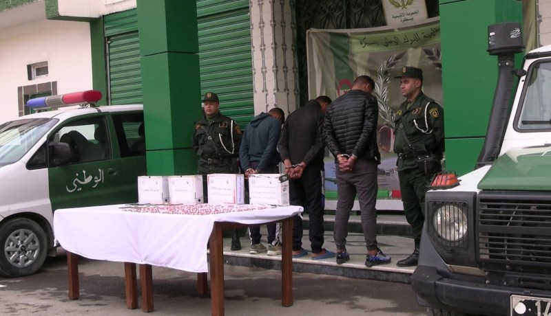 درك بسكرة يحجز أكثر من 10 آلاف قرص مهلوس