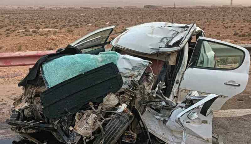 النعامة.. وفاة شخص وإصابة آخر في اصطدام بين شاحنة وسيارة بعين الصفراء