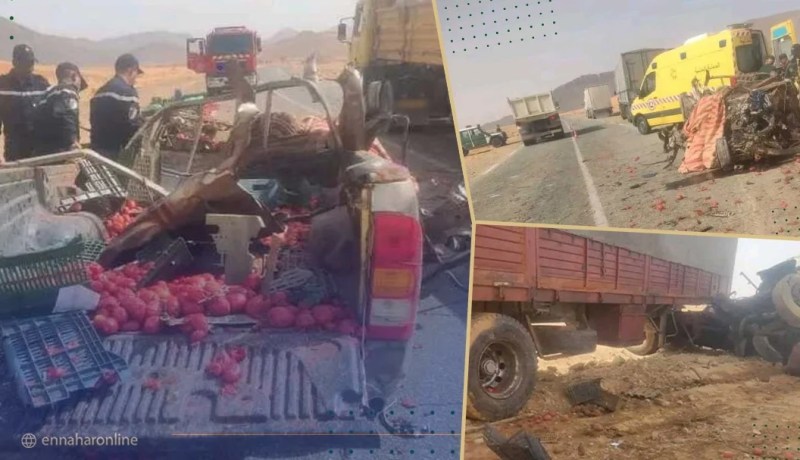 عين صالح.. قتيل وجريحان في اصطدام بين سيارة نفعية وشاحنة