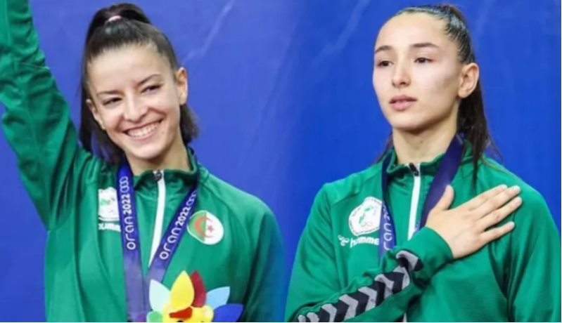 اللجنة الرياضية والأولمبية تهنئ سيليا ويكان ولويزة أبوريش