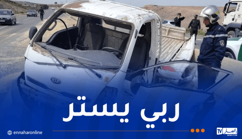 6 ضحايا في حادث مرور بالبويرة