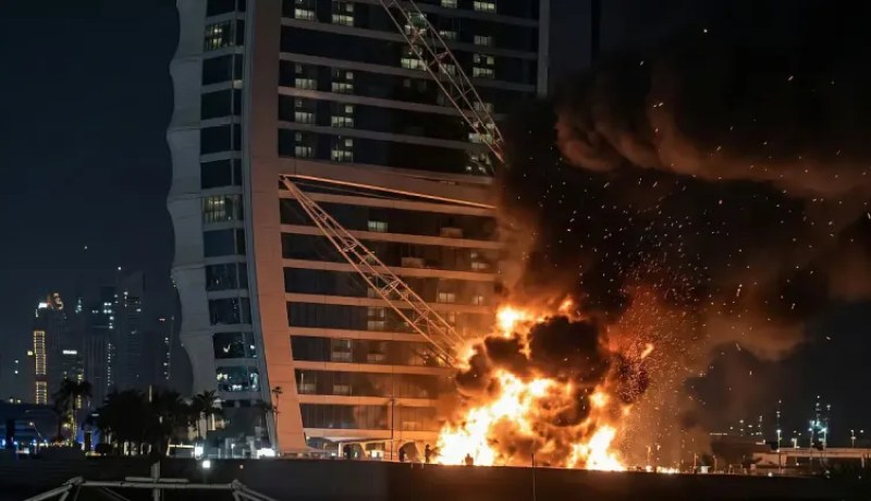 إيران تستهدف تجمعا لقوات أمريكية في دبي بطائرات مسيّرة وصواريخ