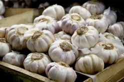 تفريغ كميات هامة من الثوم الجاف