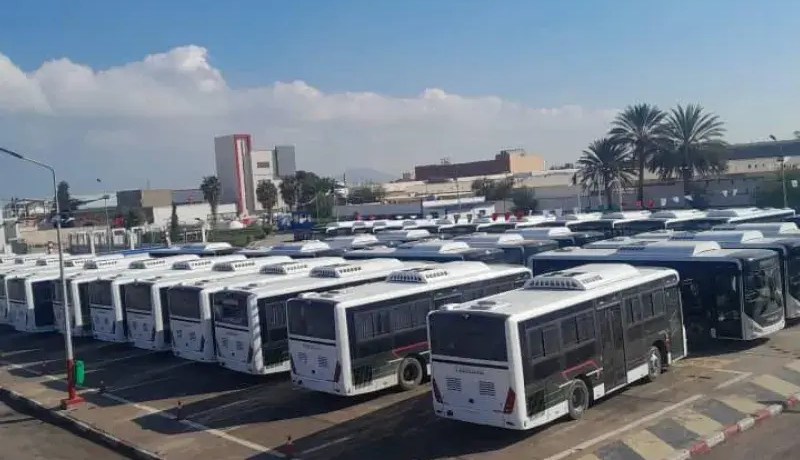 تسليم الدفعة الثانية من الحافلات الجديدة لمؤسسات النقل