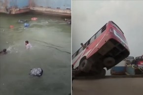 مصرع 24 معظمهم نساء وأطفال إثر سقوط حافلة بنهر في بنغلاديش