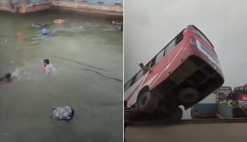 مصرع 24 معظمهم نساء وأطفال إثر سقوط حافلة بنهر في بنغلاديش