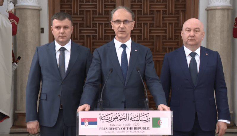 رئيس وزراء صربيا يزور جامع الجزائر