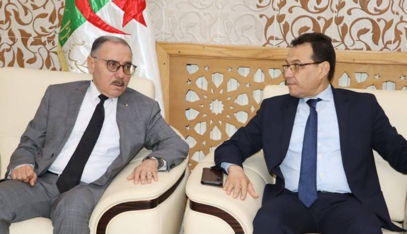 تُحضيرا لاحتضان الأسبوع العلمي..  والي سوق أهراس يستقبل وفد الأكاديمية الجزائرية للعلوم والتكنولوجيات