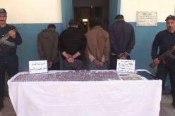 بشار.. توقيف 4 أشخاص ضبط 1800 قرص بريغابالين