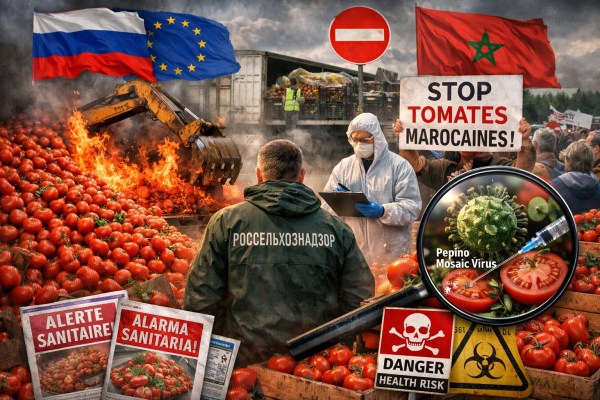 روسيا وعدة دول أوروبية ترفض دخول منتجات فلاحية مغربية الى أراضيها