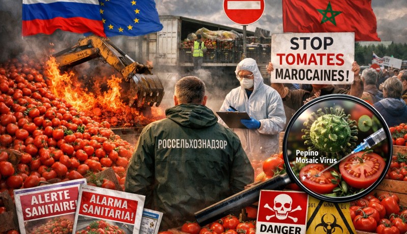 روسيا وعدة دول أوروبية ترفض دخول منتجات فلاحية مغربية الى أراضيها