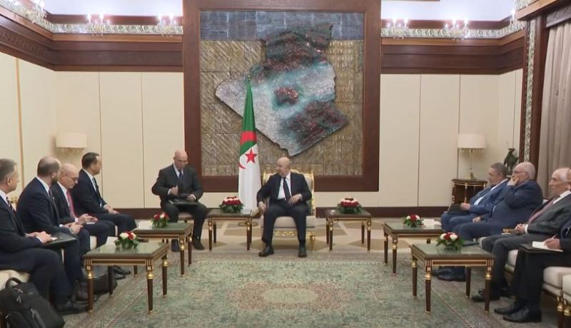 رئيس الجمهورية يستقبل نائب رئيس مجلس الوزراء وزير الخارجية البولندي