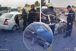 الجلفة.. 7 جرحى في حادث اصطدام بين سيارتين بمنطقة “ورود”