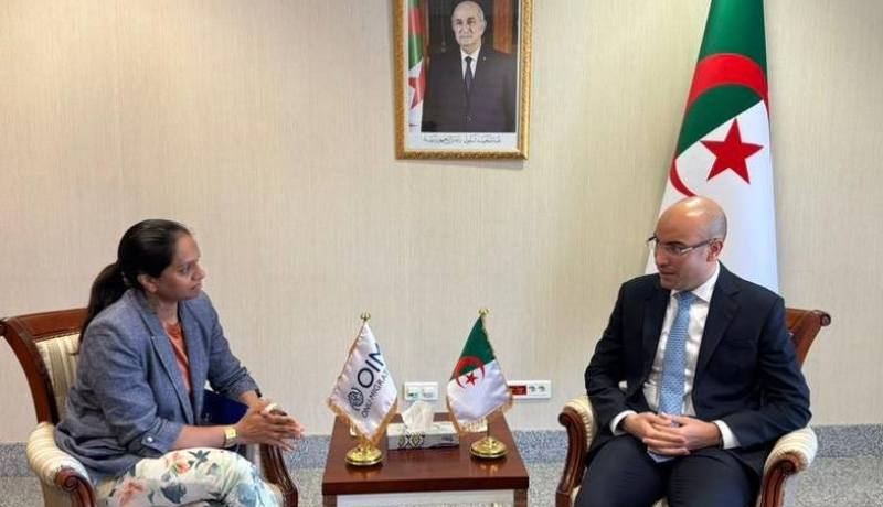 شايب يستقبل رئيسة بعثة المنظمة الدولية للهجرة بالجزائر