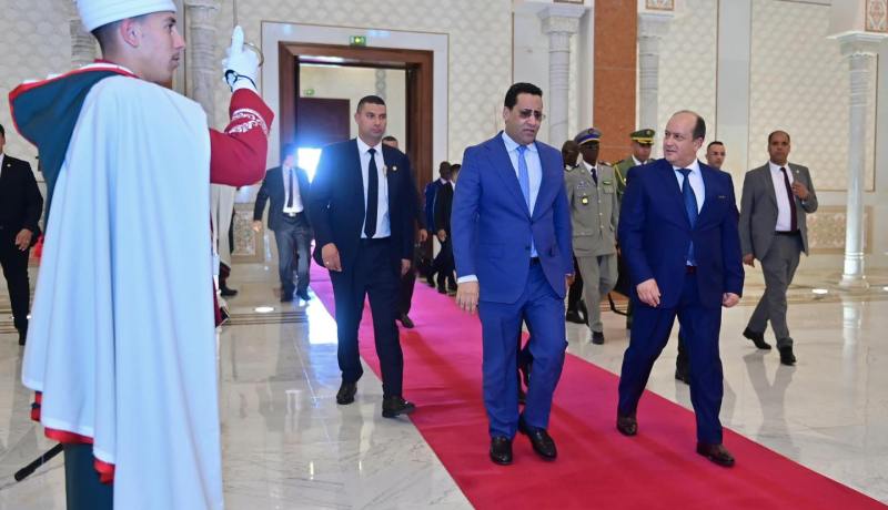 الوزير الأول الموريتاني يزور جامع الجزائر