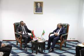 وزير الاتصال يلتقي نظيره الموريتاني