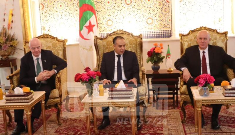 بحضور صادي وبيتكوفيتش.. إنفانتينو يباشر زيارة عمل إلى تلمسان