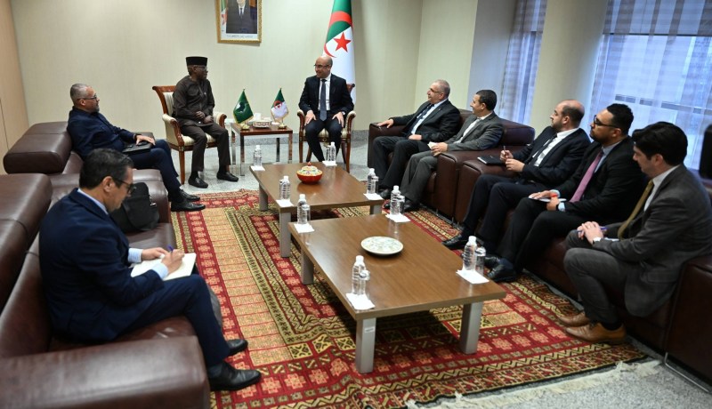 شايب يستقبل مفوض الاتحاد الإفريقي للشؤون السياسية والسلم والأمن