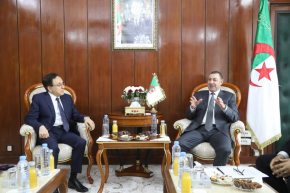 وزير الداخلية يستقبل المدير العام للحركة الإفريقية للهوية الرقمية