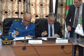 إمضاء اتفاقية بين أمن تبسة وجامعة الشهيد العربي التبسي