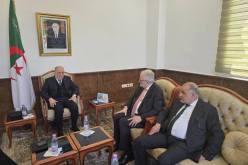 وزير الشؤون الدينية يستقبل عميد جامع باريس