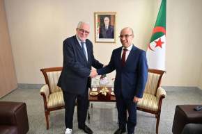 شايب يستقبل عميد جامع باريس الكبير