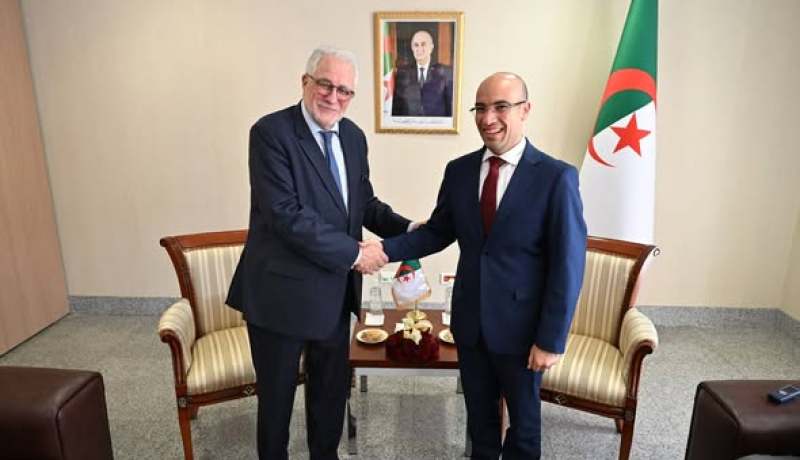 شايب يستقبل عميد جامع باريس الكبير